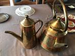 Koffiekan en ketel in koper, Antiek en Kunst, Curiosa en Brocante, Ophalen