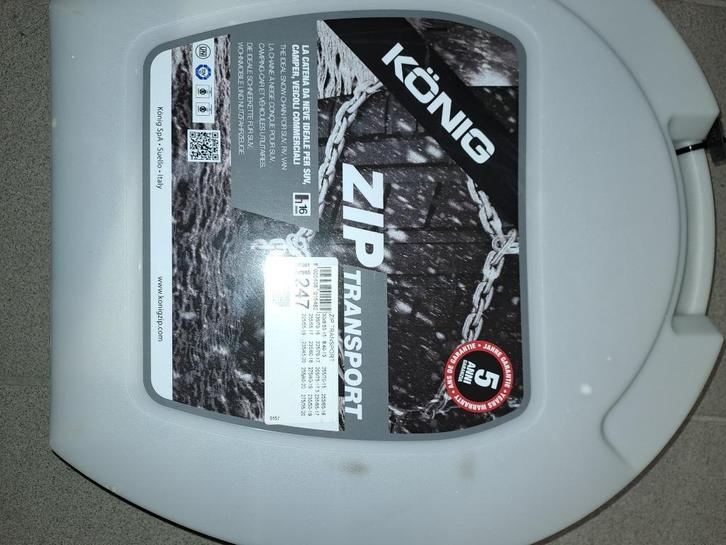 König zip transport 247 sneeuwkettingen, Auto diversen, Sneeuwkettingen, Nieuw, Ophalen of Verzenden