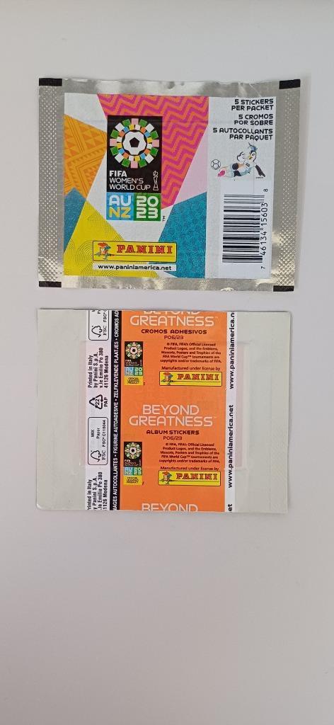 Gesloten zakje Panini Fifa Women's World Cup AU/NZ 2023, Hobby en Vrije tijd, Stickers en Plaatjes, Nieuw, Sticker, Ophalen of Verzenden