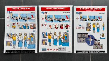 Safety cards Britse chartermaatschappijen beschikbaar voor biedingen