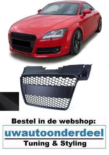 Audi TT 8J 06 t/m 10 Sport Grill Mat Zwart Zonder Embleem