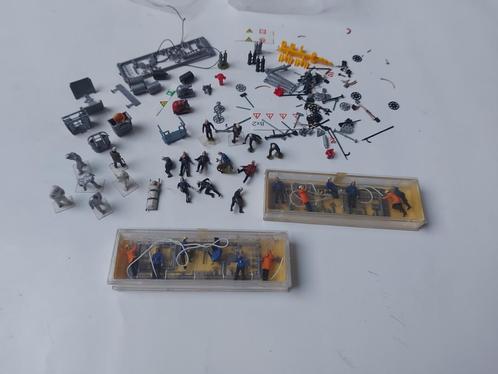HO Brandweerlui en vele toebehoren!, Hobby en Vrije tijd, Modeltreinen | H0, Gebruikt, Brug, Tunnel of Gebouw, Gelijkstroom of Wisselstroom