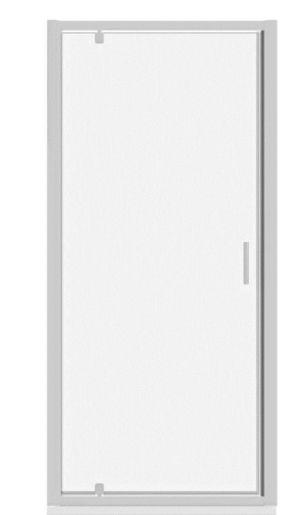 Matte Douchedeur – Nieuwstaat, Doe-het-zelf en Bouw, Sanitair, Zo goed als nieuw, Chroom, Glas, Ophalen
