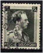 Belgie 1938 - Yvert 480 /OBP 480a - Leopold III - 75 c. (ST), Gestempeld, Koninklijk huis, Verzenden, Gestempeld