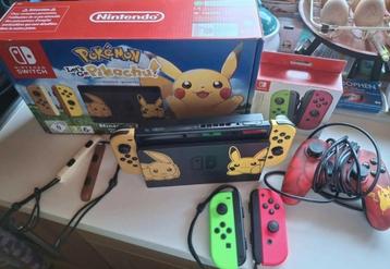 Nintendo Switch Édition Pokemon Let's go Pikachu  beschikbaar voor biedingen