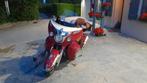 Moto Indian Roadmaster rouge indian et ivoire ,35000km, Motos, Chopper, Particulier, Éclairage LED, 1800 cm³