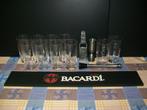 Bacardi Rum Cola - Cuba - Glas - Glazen - Retro - Vintage, Ustensile, Comme neuf, Enlèvement ou Envoi
