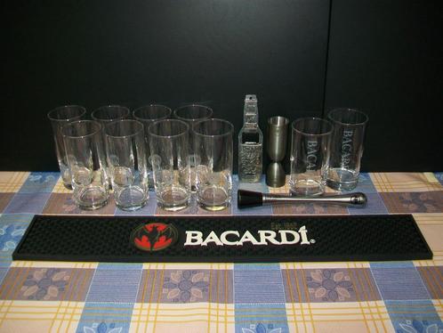 Bacardi Rum Cola - Cuba - Glas - Glazen - Retro - Vintage, Collections, Marques & Objets publicitaires, Comme neuf, Ustensile