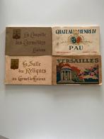 4 oude postkaarten boekjes (Frankrijk), Ophalen of Verzenden, 1920 tot 1940, Ongelopen, Frankrijk