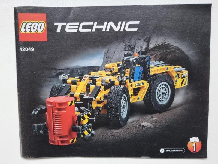LEGO technic 42049 Mine loader, Kinderen en Baby's, Speelgoed | Duplo en Lego, Lego, Complete set, Ophalen of Verzenden