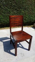 8 Woonkamerstoelen (Royal Arrow), Ophalen, Gebruikt, Bruin, Teak Hout