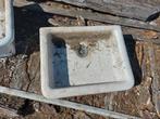 1 oude wasbak, Ophalen, Gebruikt