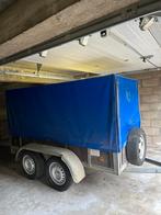 Gesloten aanhangwagen dubbelas te koop, Auto diversen, Aanhangers en Bagagewagens, Ophalen of Verzenden, Zo goed als nieuw