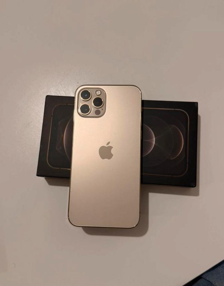 iPhone 12 Pro goud, Telecommunicatie, Mobiele telefoons | Apple iPhone, Zo goed als nieuw, iPhone 12, Ophalen of Verzenden