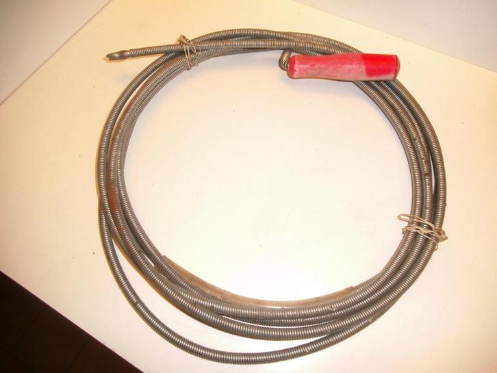 Leidingratel voor verstopte buizen, Doe-het-zelf en Bouw, Overige Doe-Het-Zelf en Bouw, Gebruikt, Ophalen of Verzenden