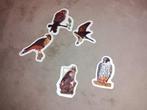 Stickers roofvogels, Verzenden