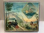 "In Vogelvlucht door de Wereld" Ancien jeu de société 1900., Ophalen of Verzenden
