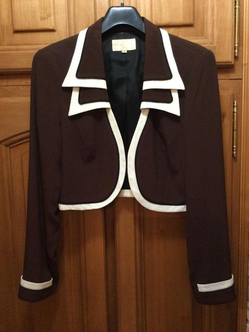 Tailleur, Kleding | Dames, Jasjes, Kostuums en Pakken, Zo goed als nieuw, Kostuum of Pak, Maat 38/40 (M), Bruin, Ophalen