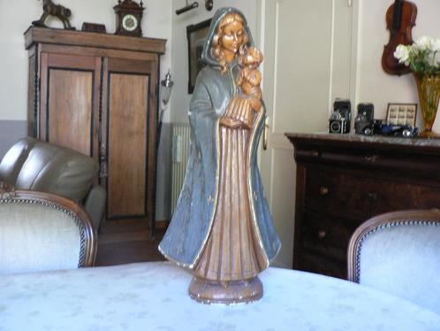 ART DECO MARIA--BEELD, Antiek en Kunst, Antiek | Keramiek en Aardewerk, Ophalen of Verzenden