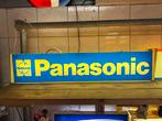 Panasonic oude reclame lichtbak, Ophalen, Gebruikt, Lichtbak of (neon) lamp