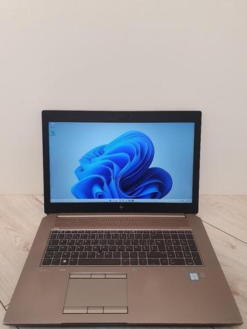 Hp zbook 17 G5 i7-8850H 32gb 512gb SSD QUADRO P3200 6gb