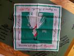 Oude zakdoek of placemat voor reclame, Ophalen of Verzenden