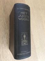 HET JUISTE WOORD, Verzamelen, Overige Verzamelen, Verzenden, Gebruikt