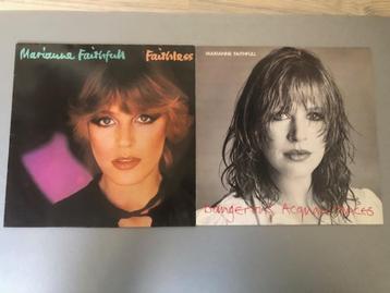 Twee lps van Marianne Faithfull beschikbaar voor biedingen