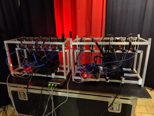 Mining Rigs 2x 182Mh/s (stackable); 1x194Mh/s, 1x158Mh/s, Computers en Software, Videokaarten, Gebruikt, AMD, Overige typen, GDDR4