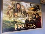 Lord Of The Rings ingekaderde poster, Ophalen, Zo goed als nieuw, Boek of Poster