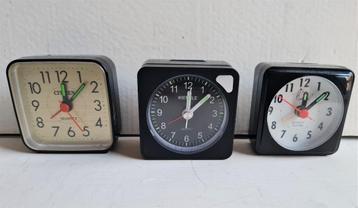 3 Vintage wekkers oa. KNAPPE CITIZEN Made in Japan beschikbaar voor biedingen