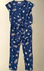 Jumpsuit donkerblauw bloem Zara 146, Kinderen en Baby's, Zara Girls, Meisje, Ophalen of Verzenden, Broek