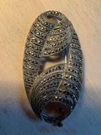Art deco broche, 835 zilver, 12 gr gemerkt, Enlèvement ou Envoi, Argent, Broche