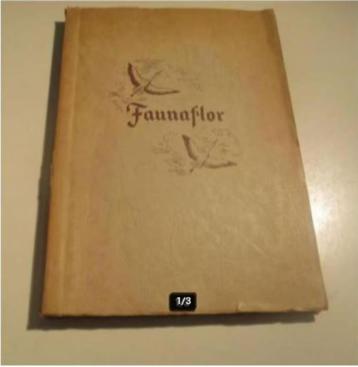 Magnifique livre d'images ancien - Faunaflor - Côte d'Or