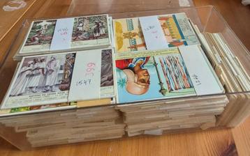 167 complete reeksen oude Liebig prenten chromo's beschikbaar voor biedingen