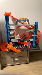 Hot wheels garage ultimate thema haai, Ophalen, Racebaan, Zo goed als nieuw, Hot Wheels
