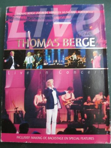 Thomas Berge - Live In Concert (2 disc) beschikbaar voor biedingen