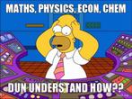 Bijles wiskunde, fysica, scheikunde, economie, statistiek,.., Leçon particulière