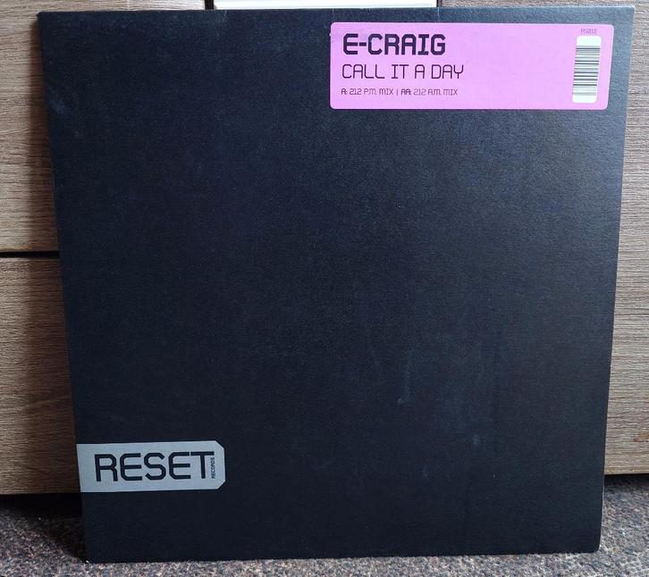 E-Craig – Call It A Day (12'' Vinyl), Cd's en Dvd's, Vinyl | Dance en House, Zo goed als nieuw, Techno of Trance, 12 inch, Verzenden