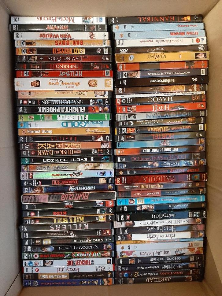 500+ dvd's incl. dvd boxen actie, komedie, thriller, series, Cd's en Dvd's, Dvd's | Overige Dvd's, Zo goed als nieuw, Boxset, Ophalen