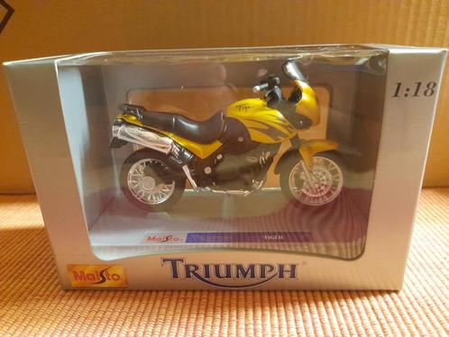 MaisTo - Triumph Tiger, Hobby en Vrije tijd, Modelauto's | 1:18, Nieuw, Motor, Maisto, Verzenden