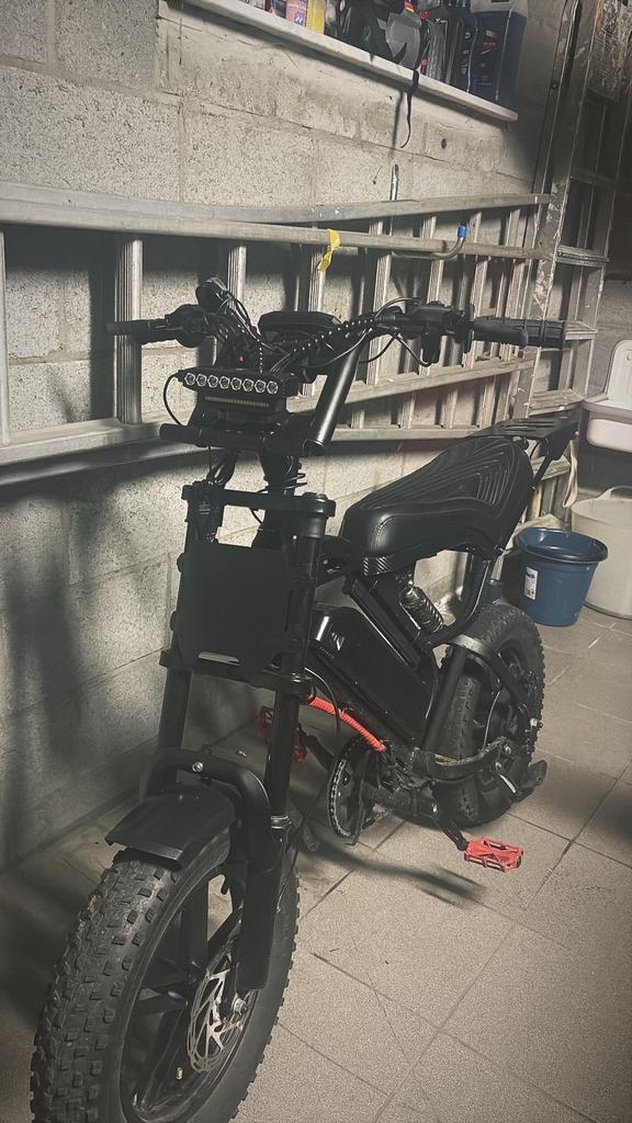 V20 PRO MINI FATBIKE, Fietsen en Brommers, Elektrische fietsen, Zo goed als nieuw, Overige merken, 47 tot 51 cm, 30 tot 50 km per accu