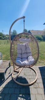 Oeuf relaxation jardin, Tuin en Terras, Tuinsets en Loungesets, Ophalen, Gebruikt, Hout