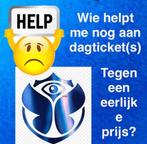 Tomorrowland dagticket(s), wie kan me nog helpen