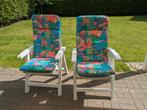 2 grandes chaises de jardin robustes et réglables, Jardin & Terrasse, Chaises de jardin, Enlèvement, Utilisé, Ajustable