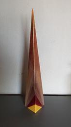 piramide kaars H.65cm, Huis en Inrichting, Ophalen, Zo goed als nieuw, Kaars, 50 tot 75 cm
