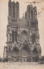 1914 - FRANKRIJK - Reims: La Cathédrale + MARNE, Verzenden, Voor 1920, Gelopen, Frankrijk