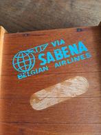 SABENA reclamedoos rond 1950, Ophalen of Verzenden, Gebruikt, 1 t/m 20