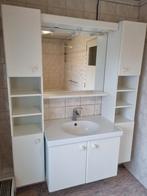 Badkamermeubel met spiegel, licht en stopcontact, Enlèvement, Utilisé, Meuble lavabo