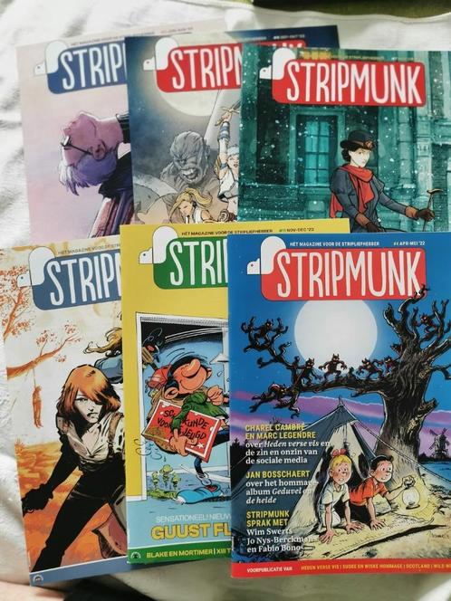 Stripmunk Magazine - diverse nummers, Boeken, Stripverhalen, Zo goed als nieuw, Meerdere stripboeken, Ophalen of Verzenden